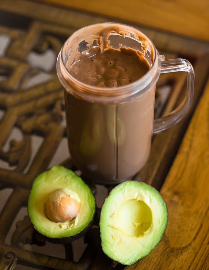 chocolate avocado drink chocolate avocado drink