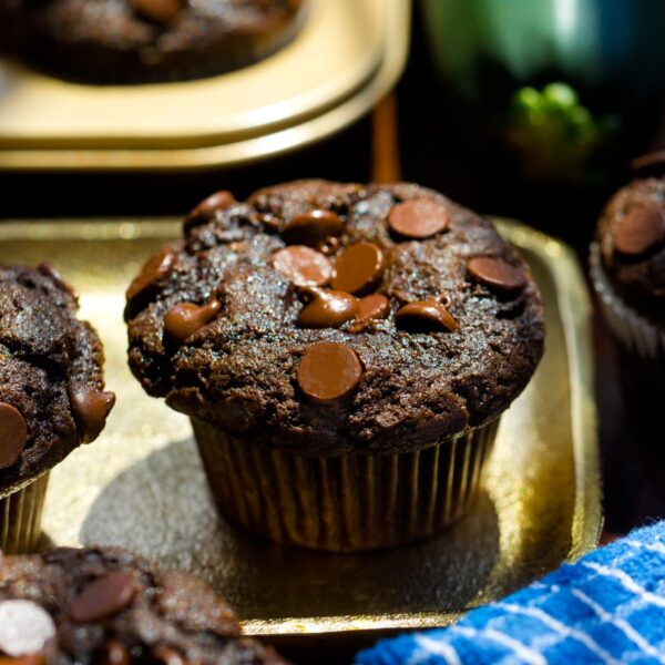 Chocolate Zucchini Muffins Recipe