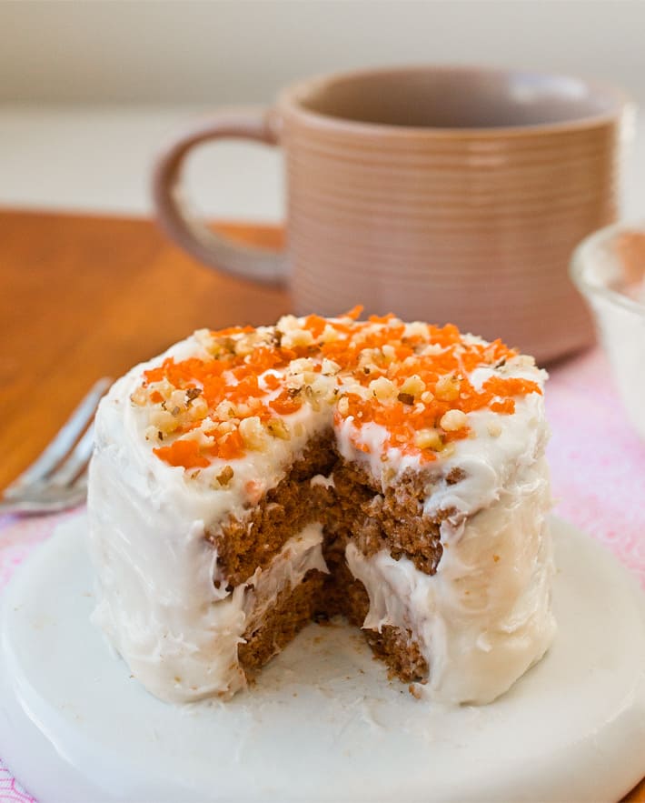low calorie carrot cake