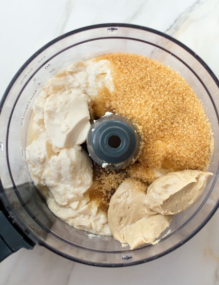 Silken Tofu Dessert In Food Processor