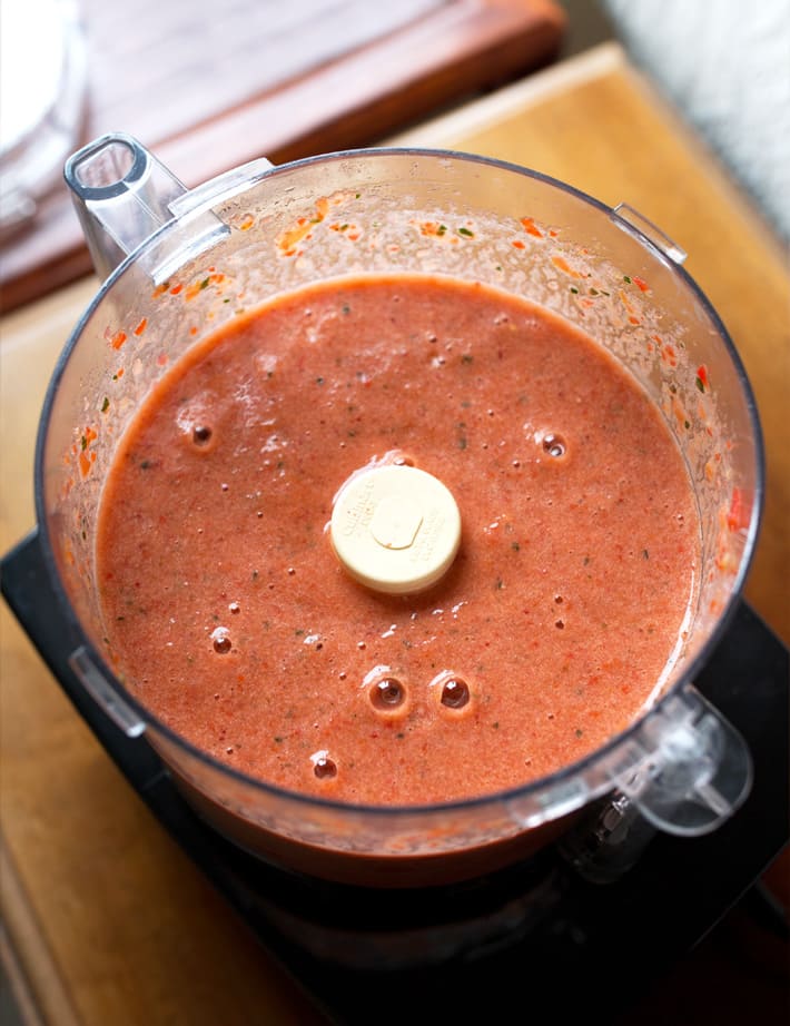 Strawberry Soup (Liquid Salad)