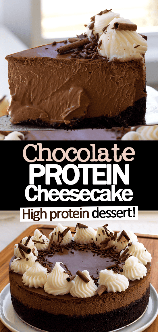 Healthy Chocolate Cheesecake With Protein Recipe Healthy Chocolate Cheesecake With Protein Recipe
