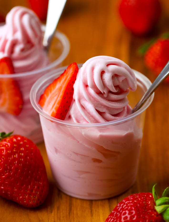 Disney Dole Whip Strawberry Ice Cream