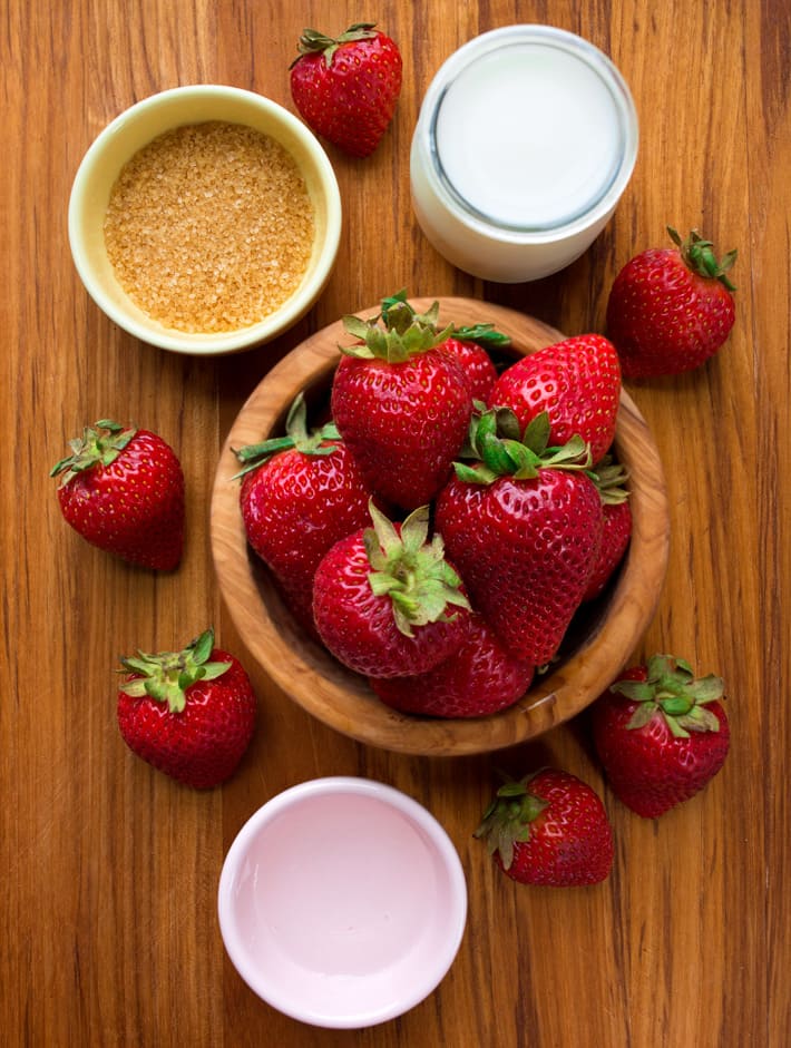 Easy Strawberry Dole Whip Ingredients