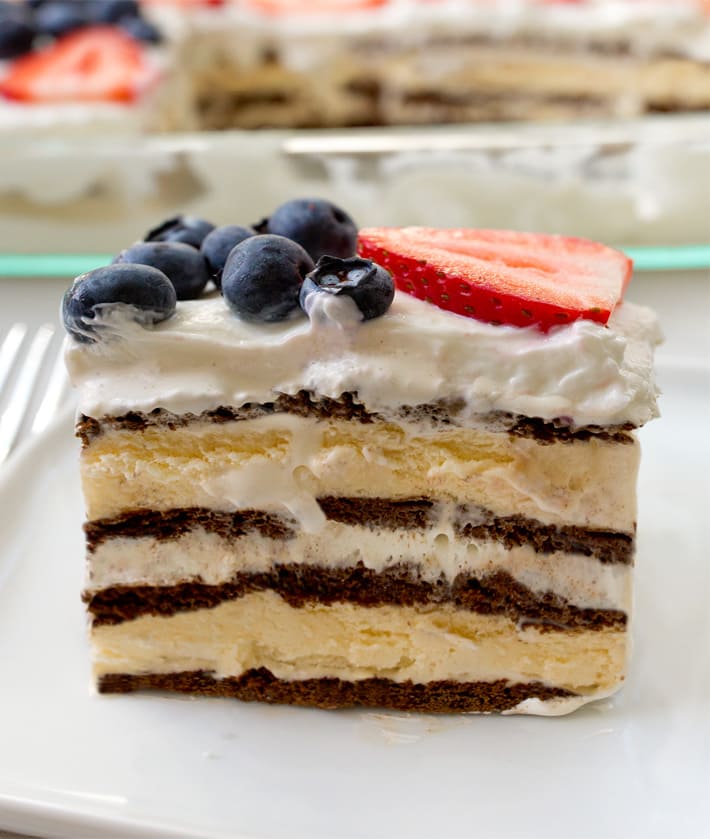 Vanilla Ice Cream Sandwich Cake Vanilla Ice Cream Sandwich Cake