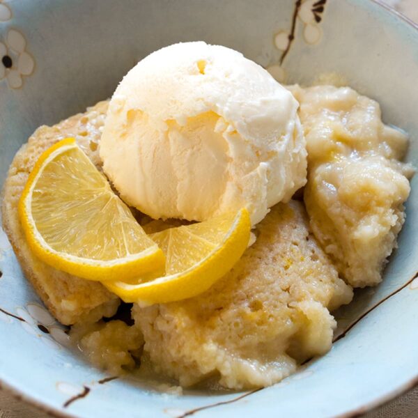 Vegan Lemon Pudding Cake Recipe
