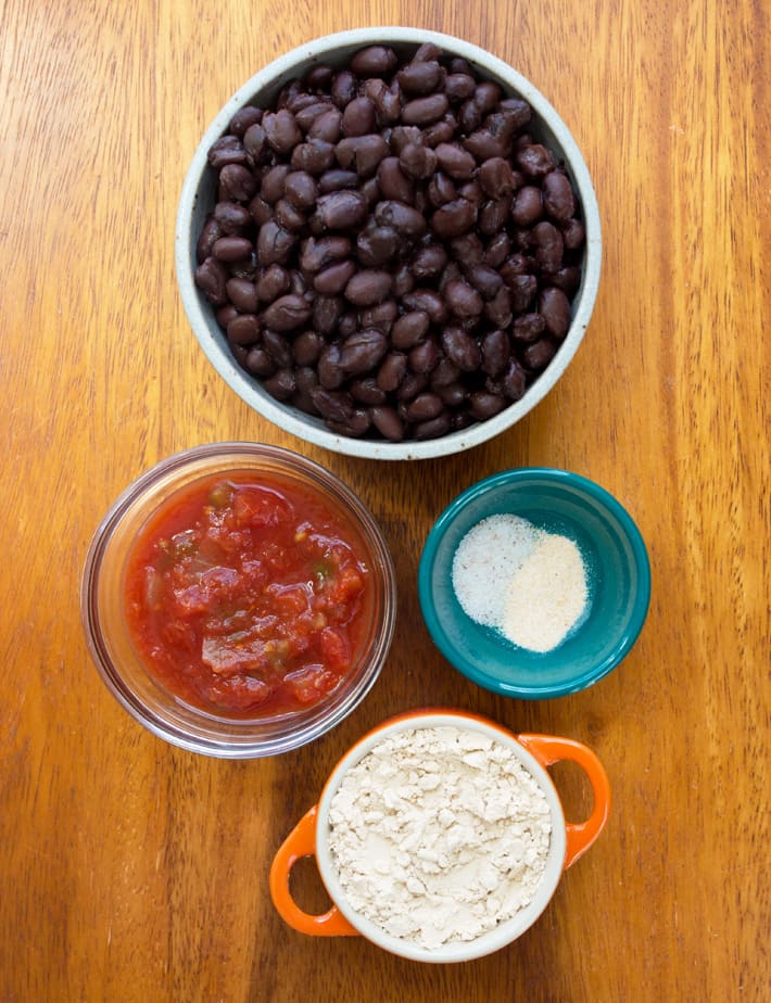 Black Bean Protein Burger Ingredients (Plant Based) Black Bean Protein Burger Ingredients (Plant Based)