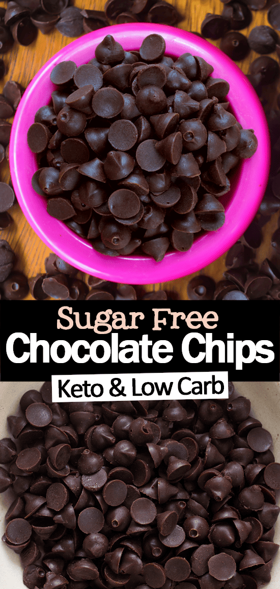 Easy Sugar Free Chocolate Chip Recipe (Dairy Free) Easy Sugar Free Chocolate Chip Recipe (Dairy Free)