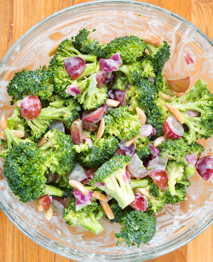 Healthy Broccoli Salad (Easy, Delicious) Healthy Broccoli Salad (Easy, Delicious)