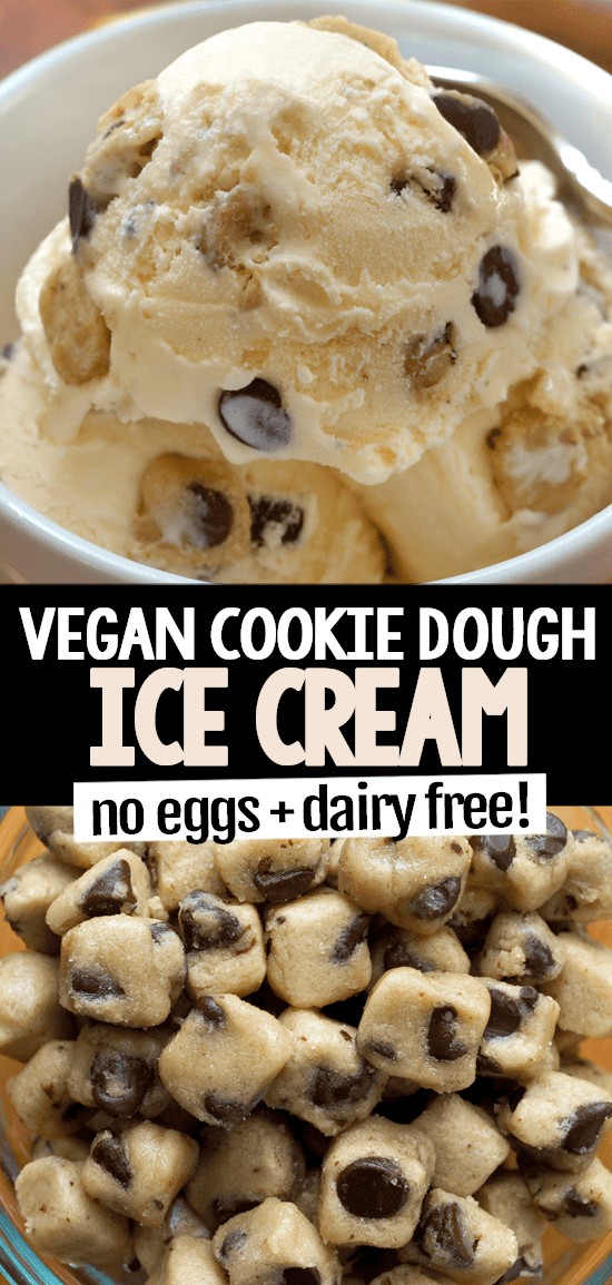 Dairy Free Cookie Dough Ice Cream (Eggless Frozen Dessert) Dairy Free Cookie Dough Ice Cream (Eggless Frozen Dessert)