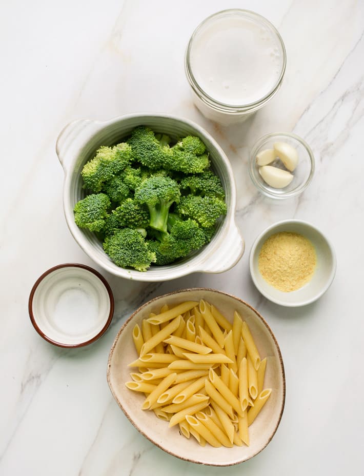 Dairy Free Penne Ingredients