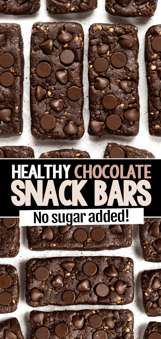 Easy Chocolate Snack Bar Recipe (No Sugar Added) Easy Chocolate Snack Bar Recipe (No Sugar Added)