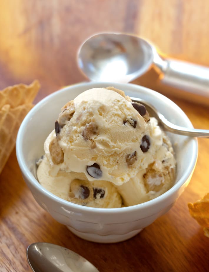 Vegan Chocolate Chip Cookie Dough Ice Cream Vegan Chocolate Chip Cookie Dough Ice Cream