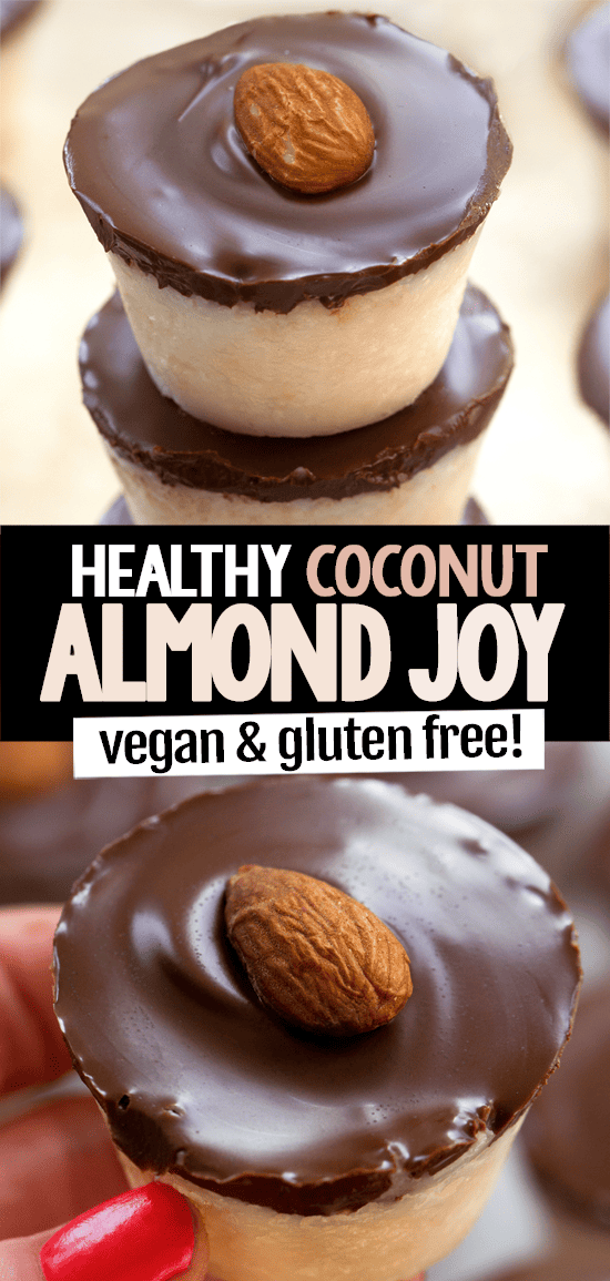 Easy Healthy Almond Joys (Vegan, Gluten Free) Easy Healthy Almond Joys (Vegan, Gluten Free)