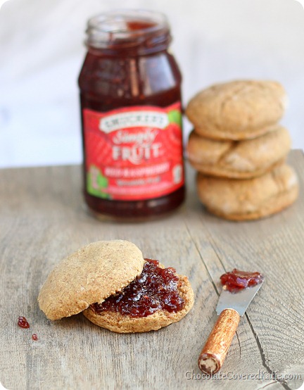 peanut butter biscuits