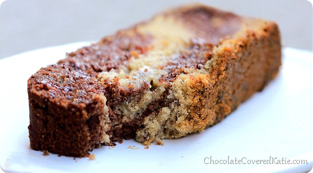 Munching with Mariyah - GOOEY CHOCOLATE MARBLE BANANA BREAD