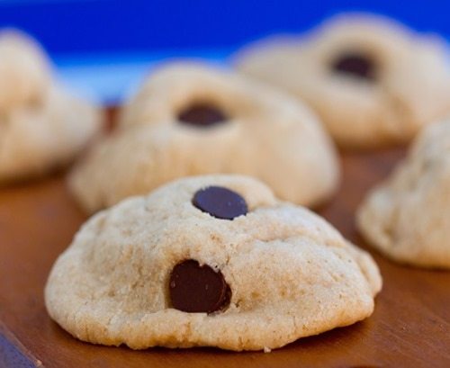 healthy chocolate chip cookies