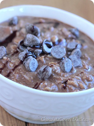 Chocolate Breakfast Oatmeal