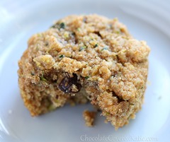 Super Healthy Chocolate Chip Zucchini Bread Muffins