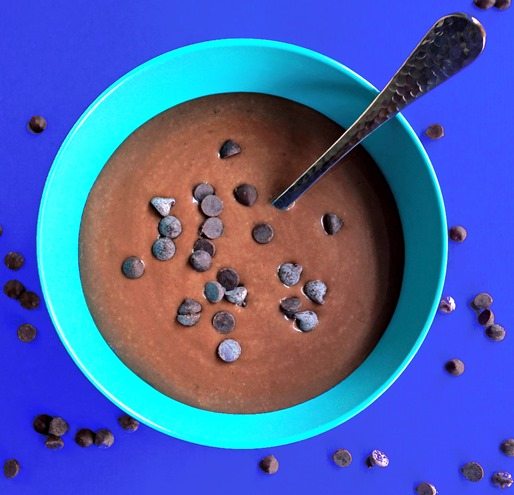 Banana Chocolate Blender Cereal