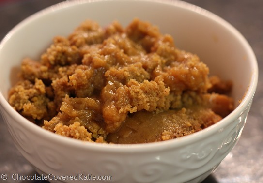 Pumpkin Cake https://chocolatecoveredkatie.com/2014/09/30/gooey-pumpkin-pudding-cake/