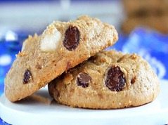 healthy chocolate chip cookies