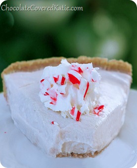 candy cane pie