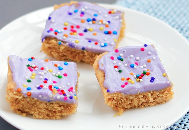 sugar cookie squares