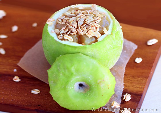 Baked Apples With Apple Pie Filling