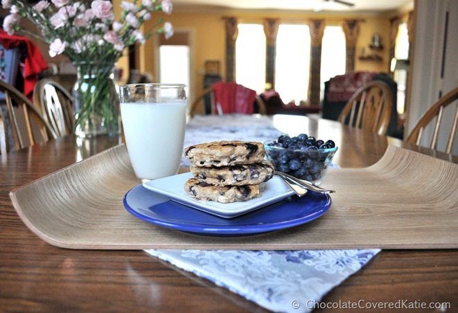 blueberry pie pancakes