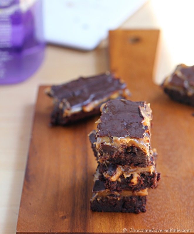 Frosted Peanut Butter Brownies