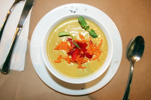 raw coconut soup