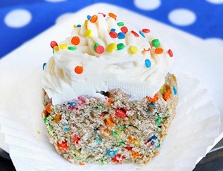 funfetti cupcake