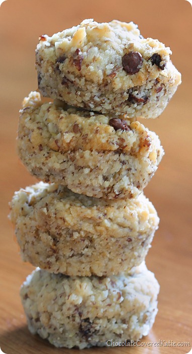 Chocolate Chip Cookie Dough Mini Muffins