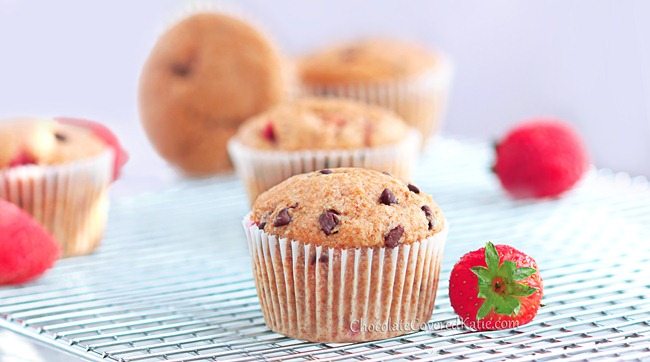 Chocolate Chip Strawberry Muffins