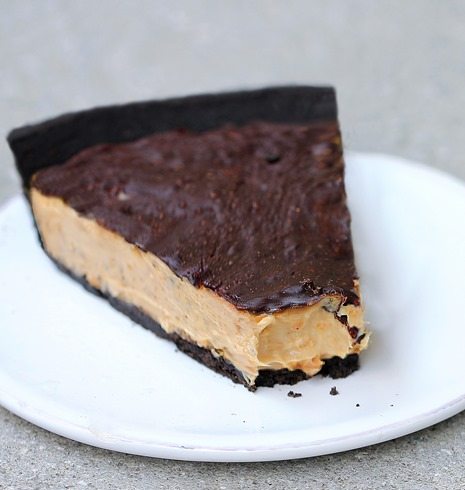 Chocolate Peanut Butter Cup Pie