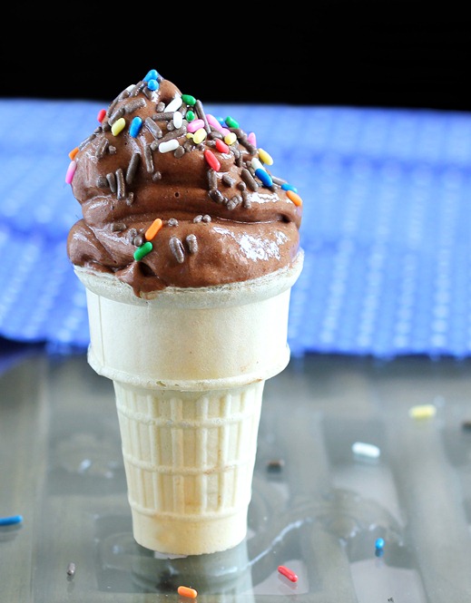 chocolate soft serve