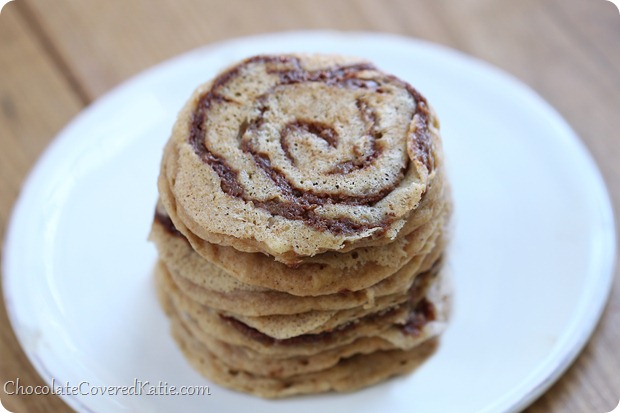 Cinnamon Bun Pancakes