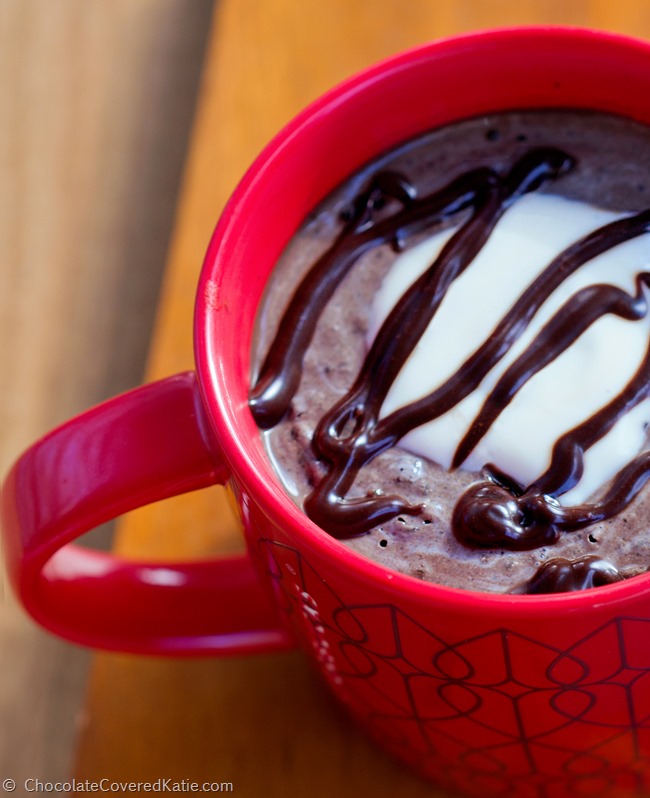 healthy hot chocolate