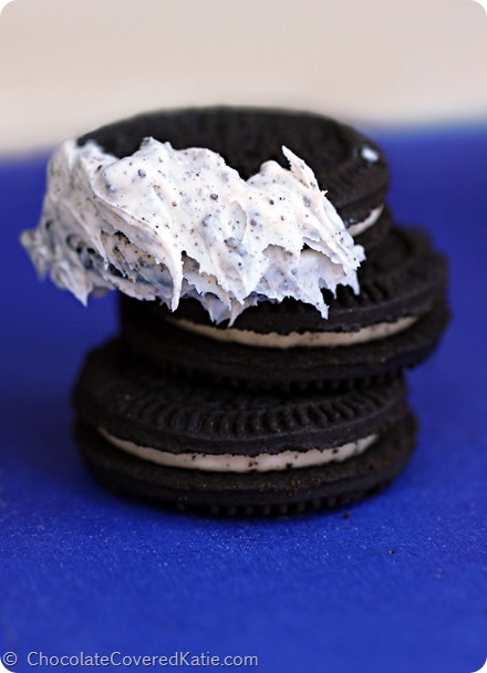 Cookies and Cream Frosting