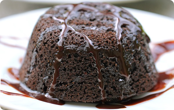 Healthy Chocolate Mini Molten Lava Cake
