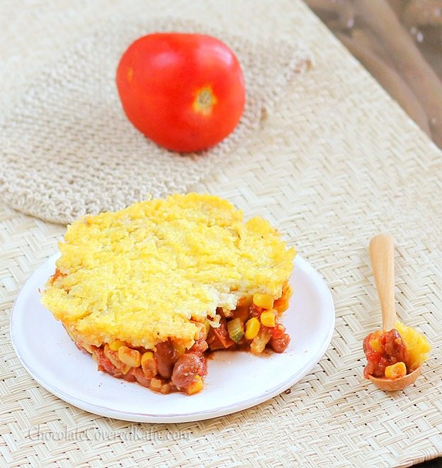 vegan mexican tamale pie