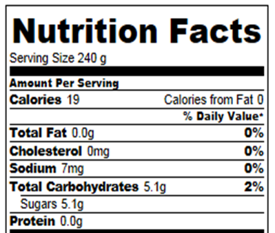 Cream Soda: Nutrition Facts and Calories - Chocolate Covered Katie