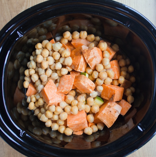 sweet potato chili slow cooker