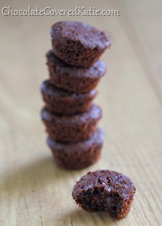 Secretly Healthy Chocolate Mini Muffins
