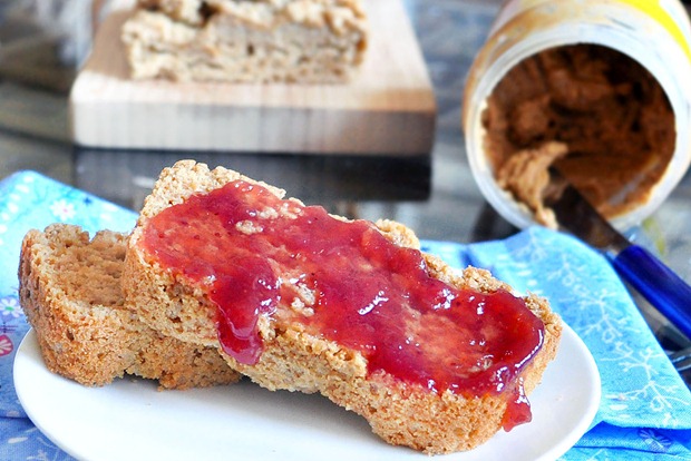 peanut butter and jelly bread