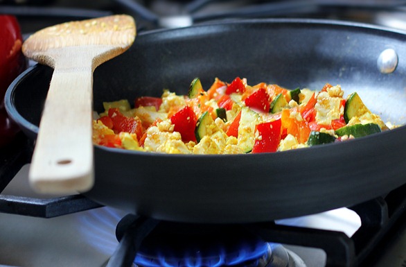 scrambled tofu