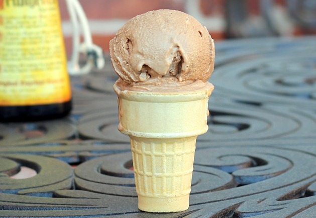 vegan chocolate hazelnut ice cream