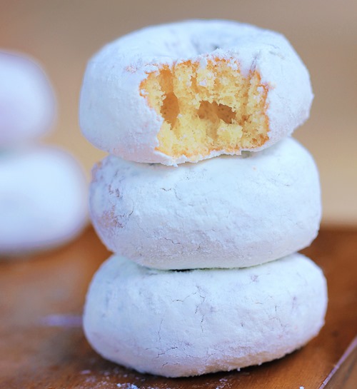 powdered donuts