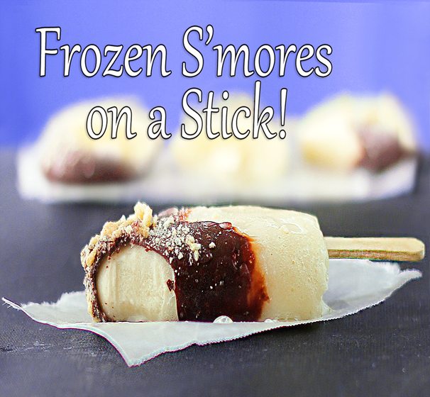 S'mores Fudgsicles